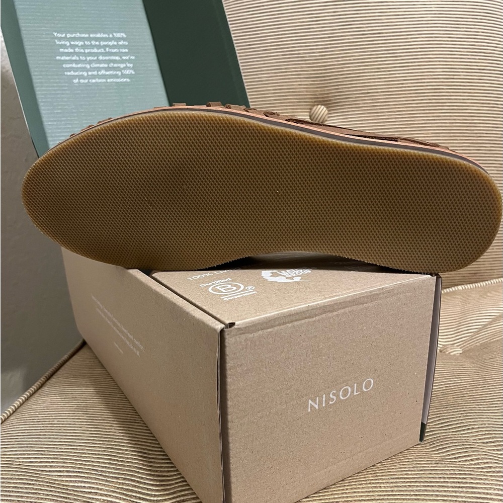 NWT Nisolo Huarache Sandal - Colorblock - Men’s 8.5 (Women’s size 9.5/10) - Picture 6 of 10